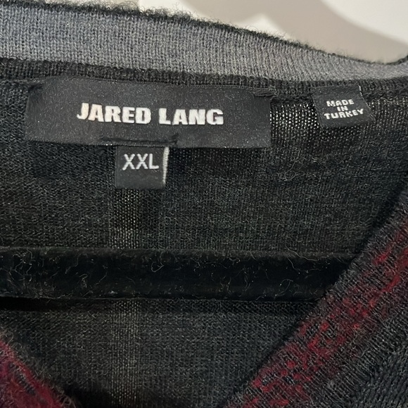 Men’s Jared Lang XXL Gray Sweater - Picture 2 of 4